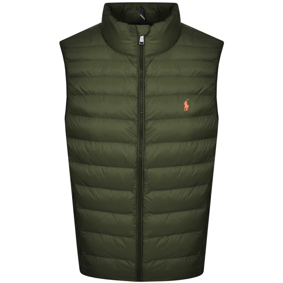 Alternative Image for ProductRalph Lauren Padded Gilet Green1